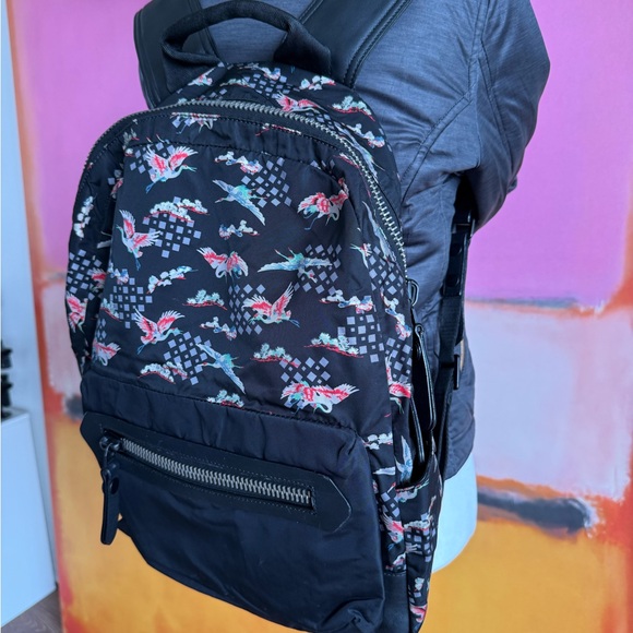 Nylon Patterned Backpack Lanvin - Picture 5 of 8